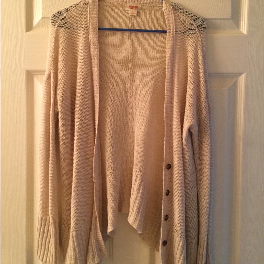 Women’s Cream Knit Cardigan